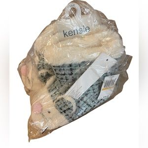 Kensie Bunny Rabbit boot slippers size 6